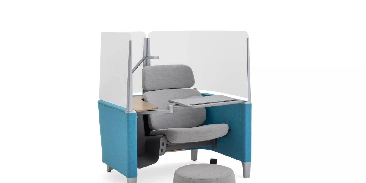 Brody Privacy Lounge Chair & Study Pod | Steelcase
