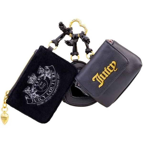 Juicy Couture Women's Heritage Core Wristlet Bundle