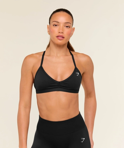 Gymshark Minimal Sports Bra - Black
