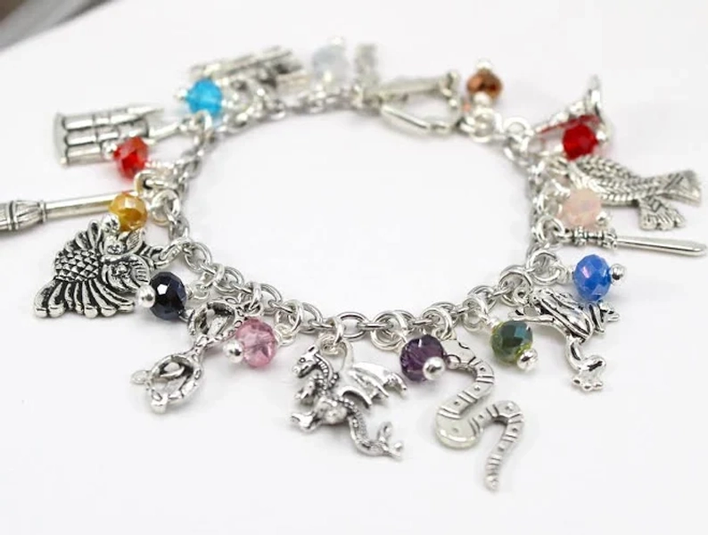 Potter Wizard Charm Bracelet
