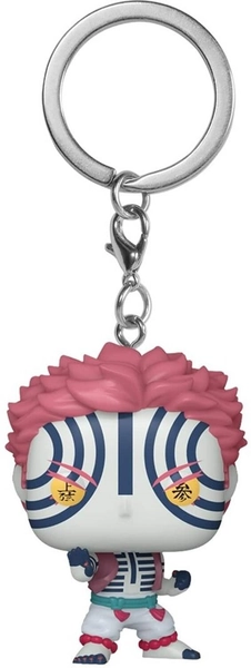 Funko - Keychain: Demon Slayer - Akaza - COLLECTIBLES - Multicolor