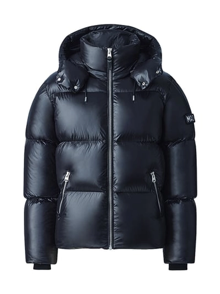 Mackage Men's Kent Down Puffer Jacket - Black - Size 38