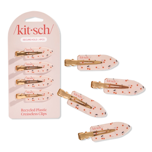 Creaseless Clips 4 Piece Set - Cherry Print