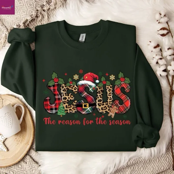 Jesus Sweat Is The Reason For The Season Sweatshirt
