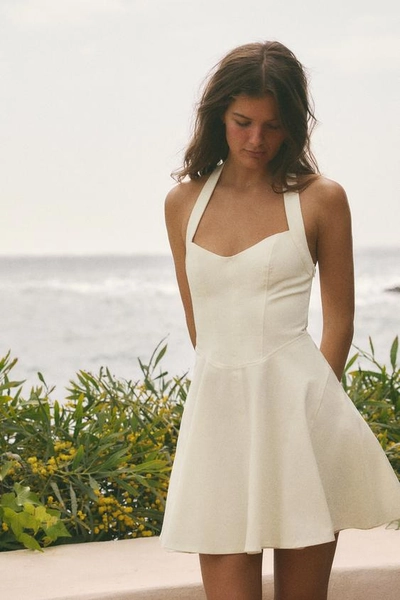 SWING HALTER DRESS