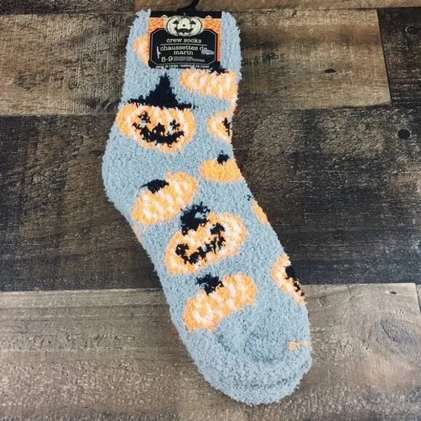 New Jack O Lantern Halloween Extra Soft Crew Socks