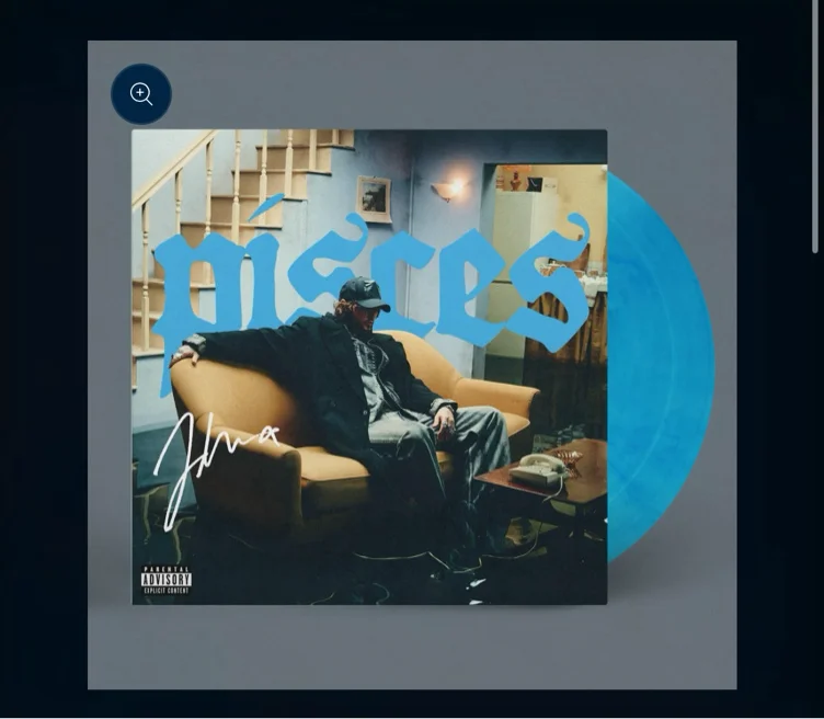 Pieces signed LP James Arthur 