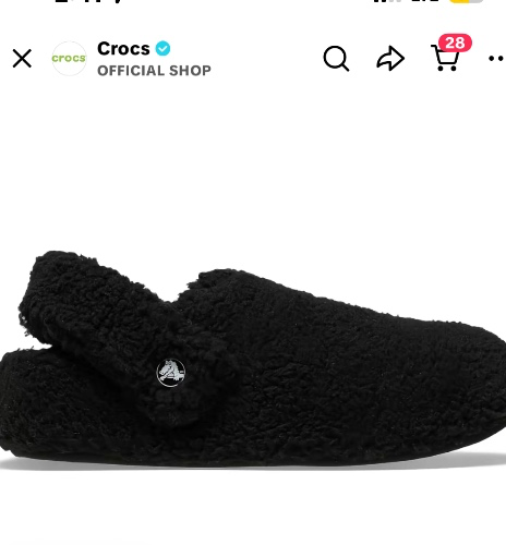 Crocs Adult Classic Cozzzy Slippers