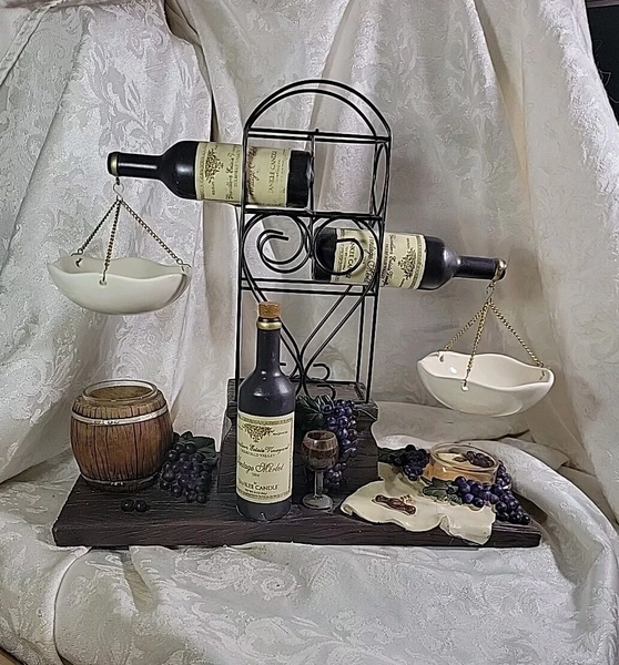 Yankee Candle Wine Bottles &amp; Grapes Double Tart Wax Warmer 