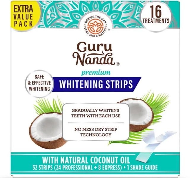 GuruNanda Teeth Whitening Strips