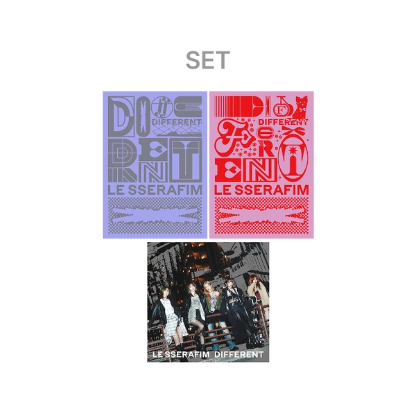 JAPAN 4th Single 'DIFFERENT' (3 SET)