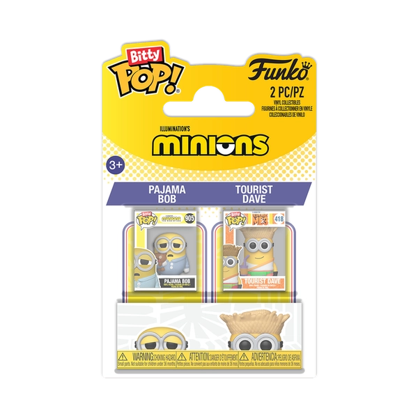 Bitty Pop! Pajama Bob & Tourist Dave 2-Pack