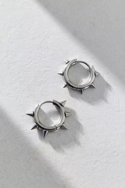 Spike Waterproof Huggie Hoop Earring