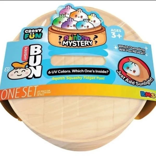 Five Below Crazy Fun Rainbow Mystery Squishy Dumpling UV Edition Single Dumpling - New Toys & Collectibles | Size: s