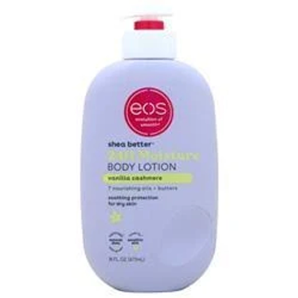 eos Vanilla Cashmere Body Lotion Shea Better 24Hr Moisture