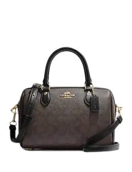 Coach Rowan Satchel in Signature Canvas