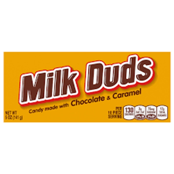 Milk Duds Chocolate Caramel Candy