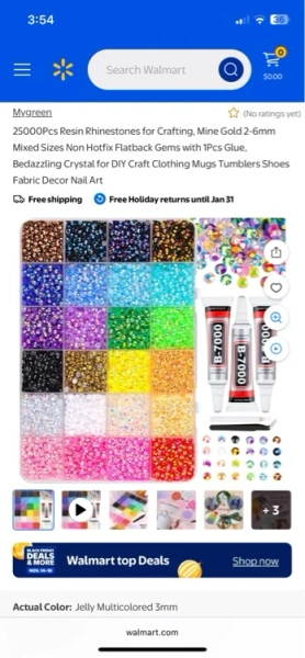Bedazzling kit crystal 