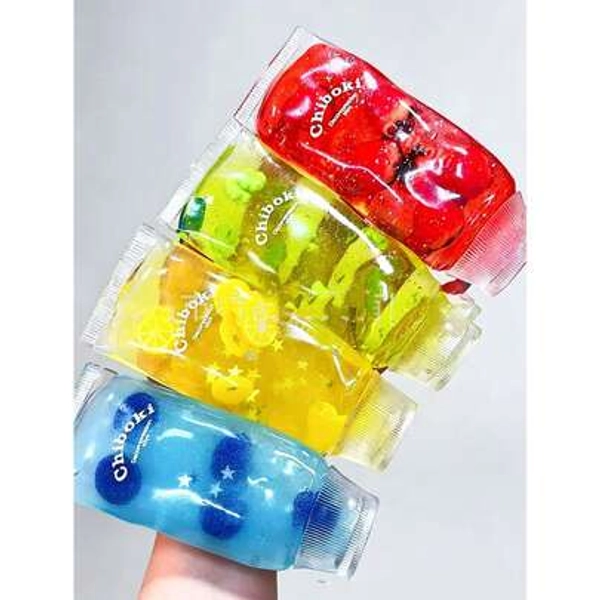 1pc New Toothpaste Fruit Squeeze Toy, Colorful Portable Stress Relief Slow Rebound Toy, Random Shipment
