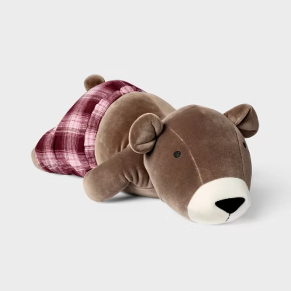 Hollister Boxer Bear Weighted Plush