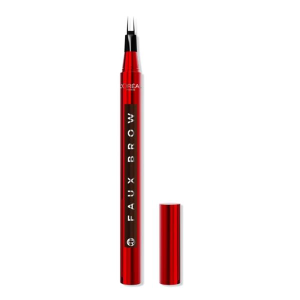 Faux Brow Ultra Fine Double-Brush Tip Brow Filling Pen - Dark Brunette