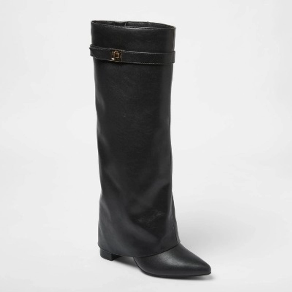 Women’s Tambra Boots with Memory Foam Insole – A New Day™ Black 5