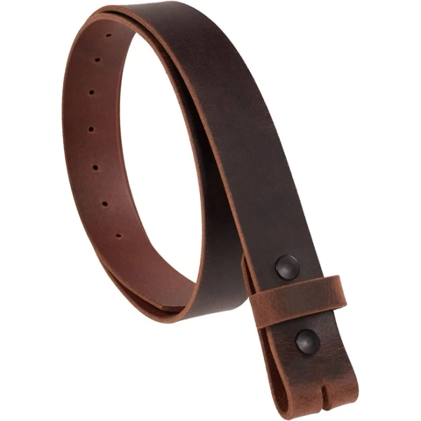 Nohma Leather Belt Blank No Buckle