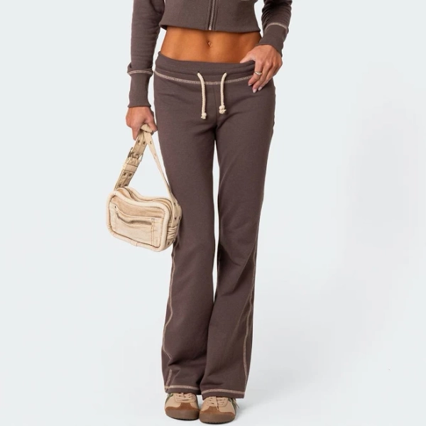 Edikted Women's Alexia Low Rise Sweatpants