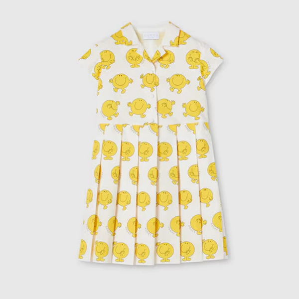 Children's printed cotton dress