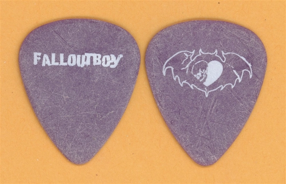 Fall Out Boy Pete Wentz Vintage Guitar Pick - 2005 From Under the Cork Tree Tour