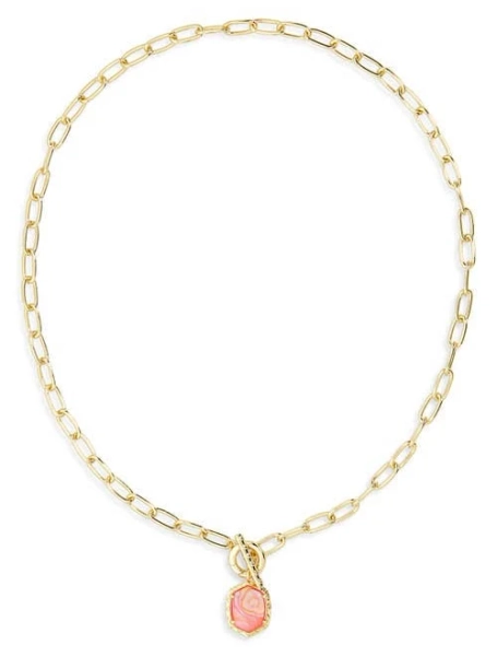 Kendra Scott Daphne Gold Link and Chain Necklace