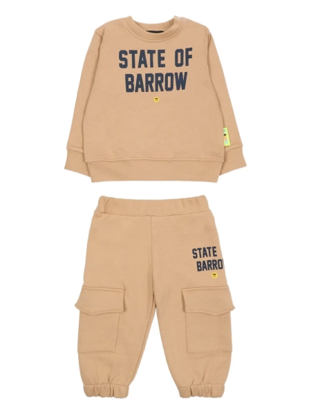 Barrow kids graphic-print tracksuit | 9 mth