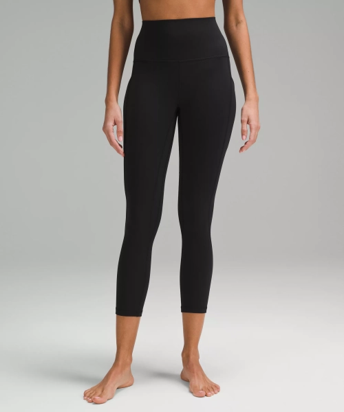lululemon Align™ High-Rise Crop with Pockets 23" - Black - 18