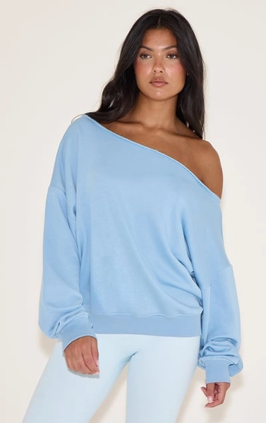Oversized Off Shoulder Sweatshirt