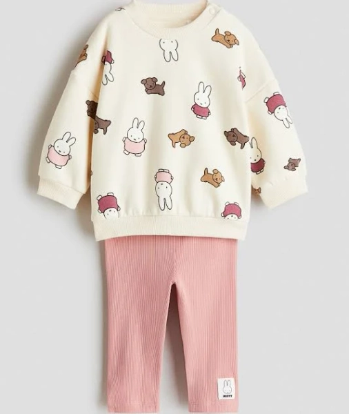 H&M Baby Printed 2-Piece Set