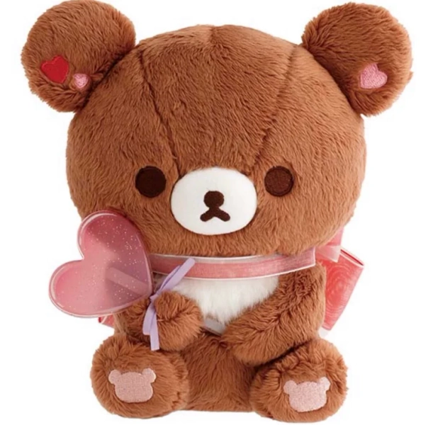 Chairokoguma “Heart Valentines” Plush