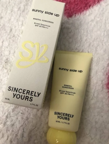 Sincerely Yours Sunscreen