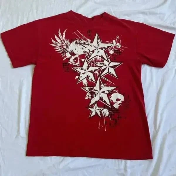 Y2K Gothic Tapout T-Shirt