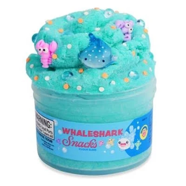 Peachybbies Whale Shark Snacks Cloud Slime