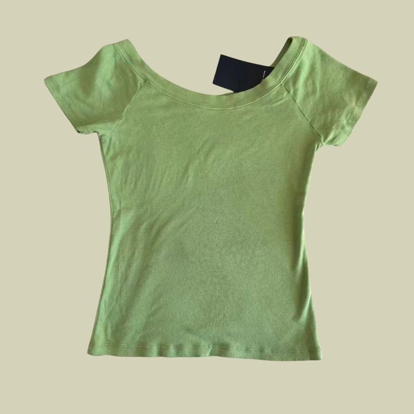 Brandy Melville 
- Match Green Viral Rare Tee
- New...