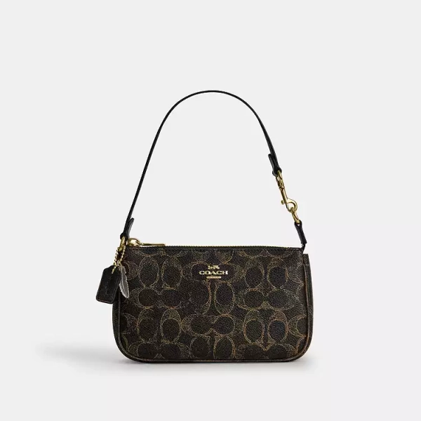 Nolita 19 In Loved Signature Canvas With Charms