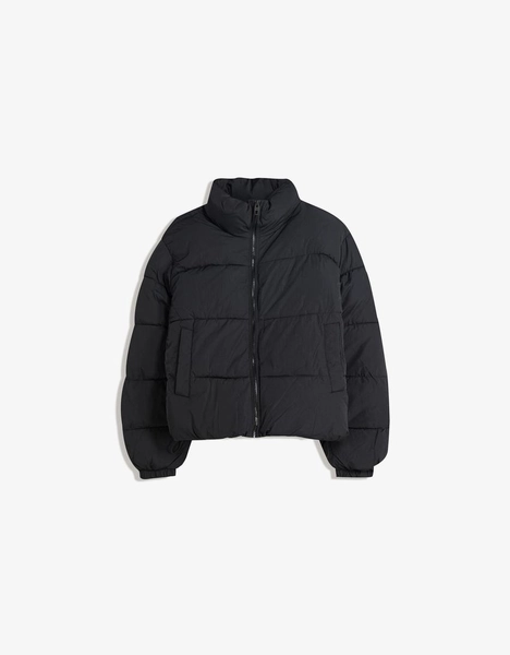 Steppjacke mit Stehkragen