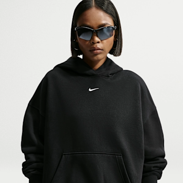 Nike Studio Fleece Medium Weight Women's Oversized Pullover Hoodie