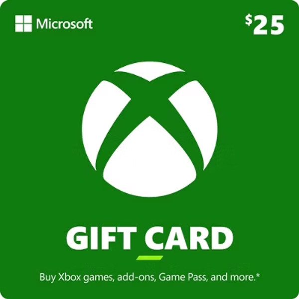 $25 Xbox Gift Card (Email Delivery)