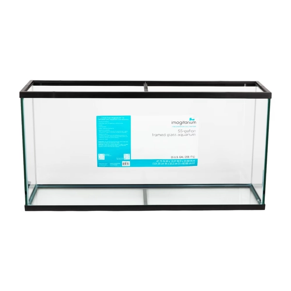 Imagitarium Open-Glass Aquarium Tank, 55 Gallon