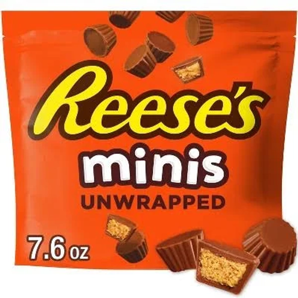 Reese's Mini Unwrapped Milk Chocolate & Peanut Butter Cup