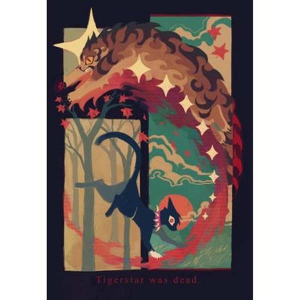 Tigerstar and Scourge Warrior Cats Print