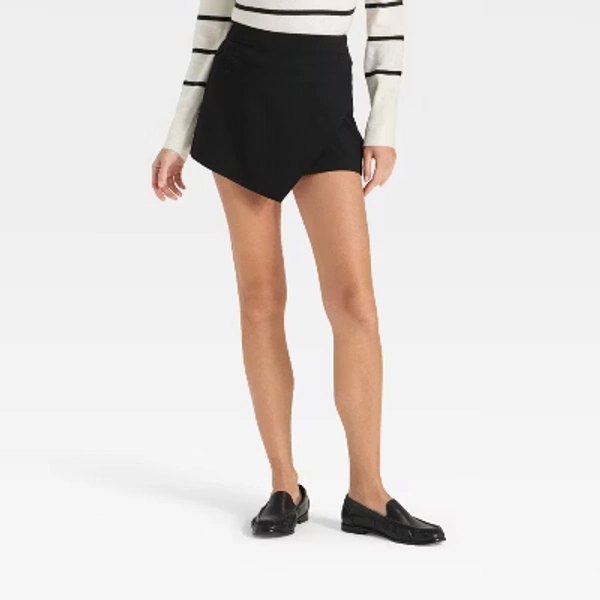 Women's Suiting Skort - A New Day™ Black 16