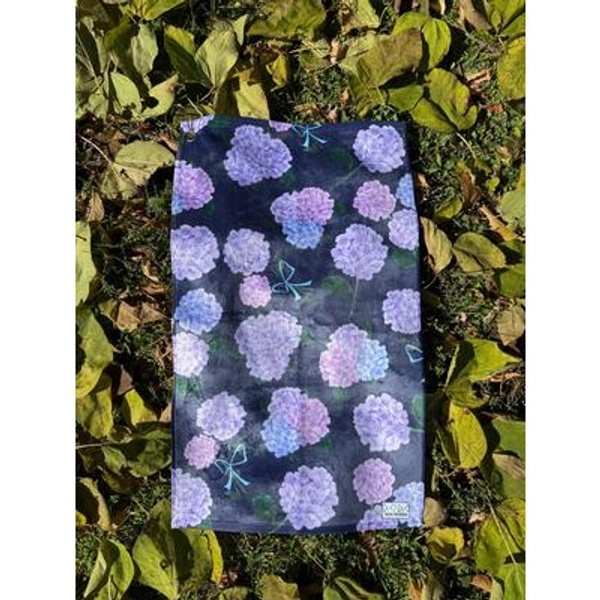 Hydrangea Golf Towel, Personalizable