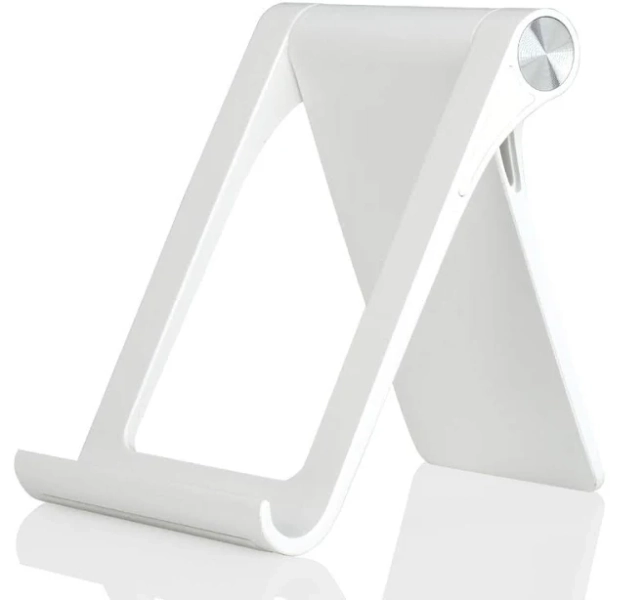 Giftorld Phone Stand Holder Multi-Angle Adjustable Phone Desk Stand Tablet Holder for iPhone 17 16 15 14 13 12 11 Pro Max XS XR 8 Plus 6 7 Galaxy S22